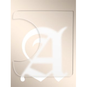 Alhambra - Plaque transparente de guitare classique et flamenco 9.621