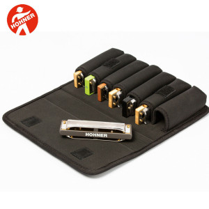 Hohner - MZ20191, "FlexCase" Etui de 7 Harmonica, Medium