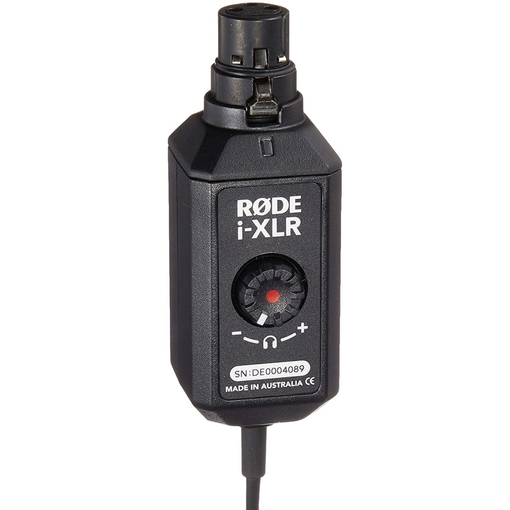 Rode - i-XLR, Interface numérique XLR pour Iphones / Ipad Rode - i-XLR, Interface numérique XLR pour Iphones / Ipad