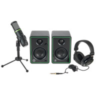 Mackie - CREATOR-BUNDLE, Pack Studio CR3X + Casque + Micro Studio