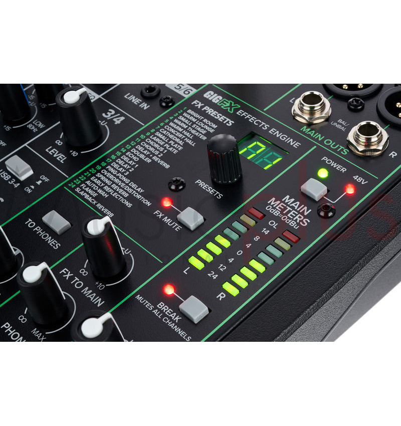console de mixage PROFX12V3 mackie 12 canaux avec effets chez