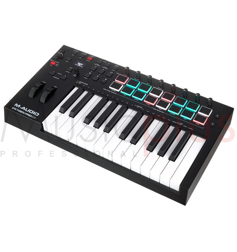 Acheter Contrôleur de clavier MIDI à 25 touches, Audio électronique  professionnel, grève d'arrangement Portable intelligente