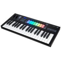 Novation - LAUNCHKEY 37 MK3, Clavier maître mini touches 37 notes, 16 pads