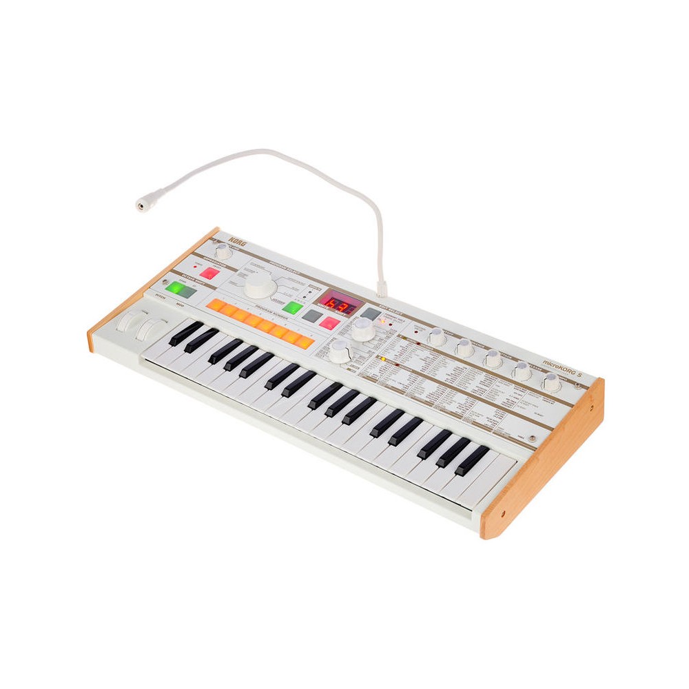 Korg - MICROKORG-S, Synthétiseur/Vocoder à modélisation analogique Korg - MICROKORG-S, Synthétiseur/Vocoder à modélisation analogique