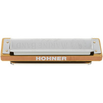 Hohner - M189693X, Harmonica diatonique Marine band en Do