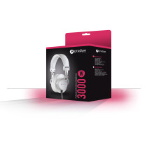 Prodipe - 3000W, Casque de studio fermé, Blanc