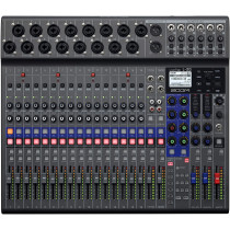 Zoom - LIVETRACK L-20, Mixeur, interface audio et enregistreur combiné