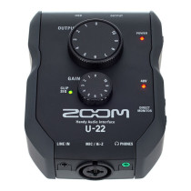Zoom - U-22, Interface audio USB, 2 In / 2 Out