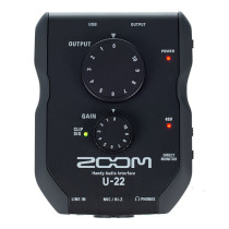 Zoom - U-22, Interface audio USB, 2 In / 2 Out