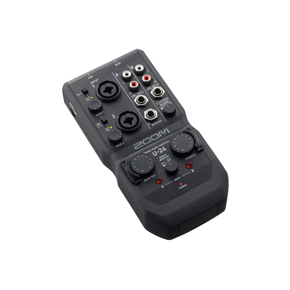 Zoom - U-24, Interface audio USB Zoom - U-24, Interface audio USB