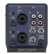 Zoom - U-44, Interface audio USB