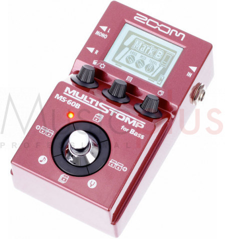 Zoom - MS-60B, Bass Multistomp Pedal