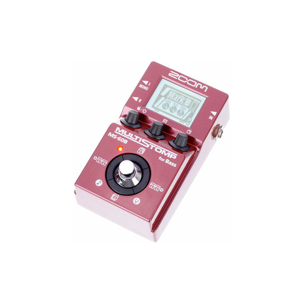 Zoom - MS-60B, Pédale multistomp pour basse