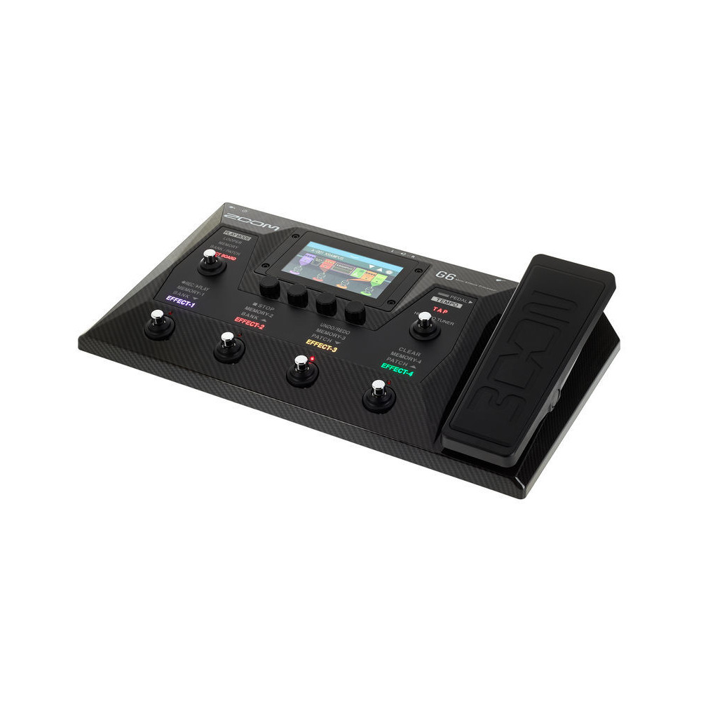 Zoom - G6, Pédale multi-effets pour guitare