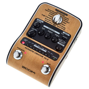 Zoom - AC-2, Pédale multi-effets pour guitare acoustique