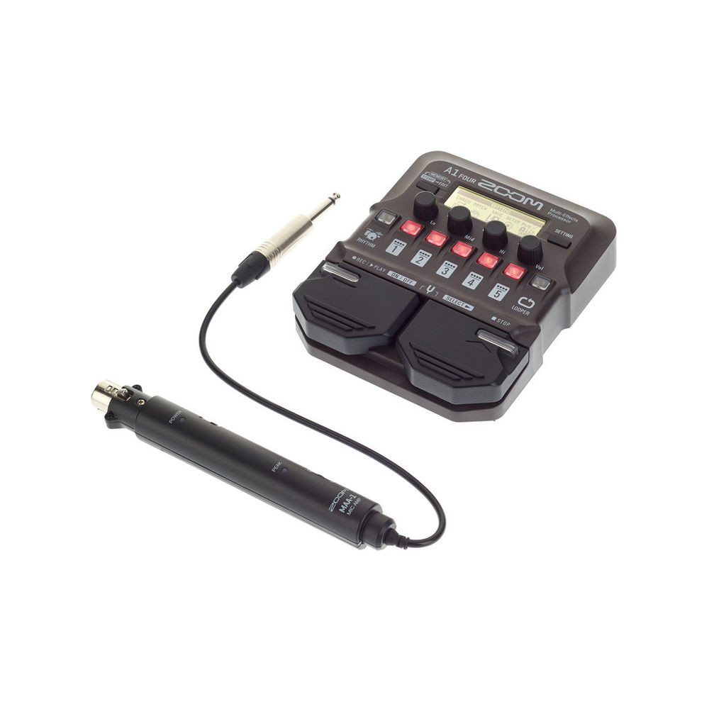 Zoom - A1 FOUR, Pédale multi-effets pour guitare