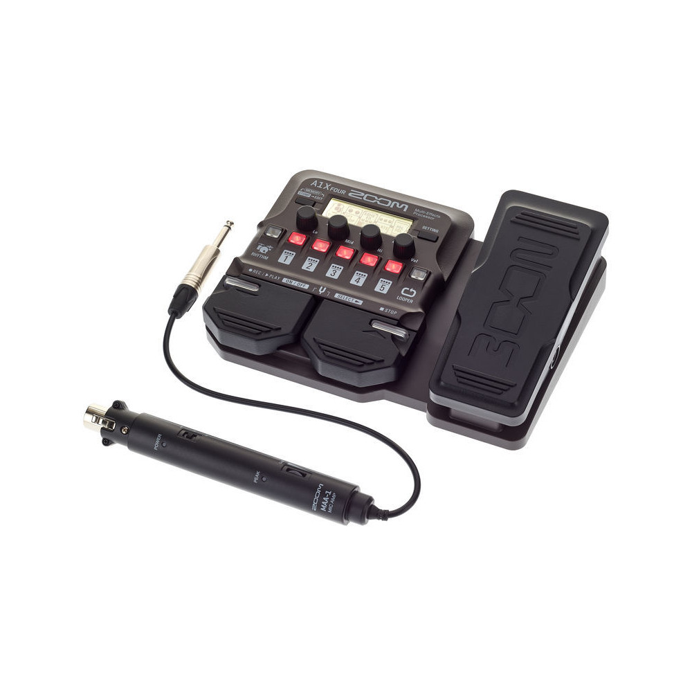 Zoom - A1X FOUR, Pédale multi-effets pour guitare