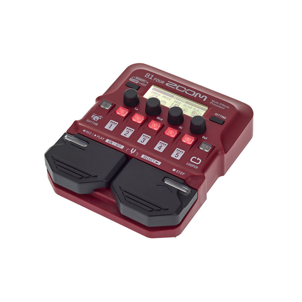 Zoom - B1 FOUR, Pédale multi-effets pour basse