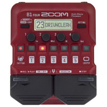 Zoom - B1 FOUR, Pédale multi-effets pour basse