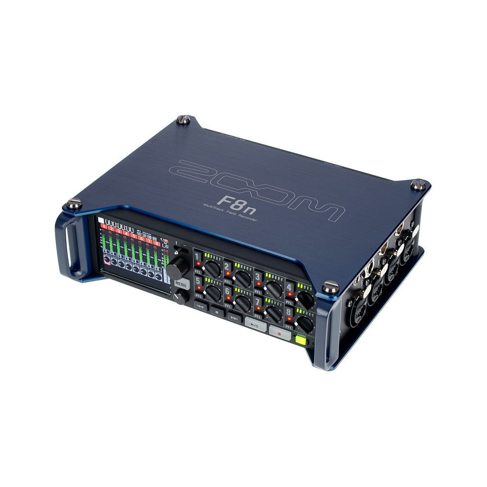 Zoom - F8N, Enregistreur et mixeur, 8 pistes, 10 canaux