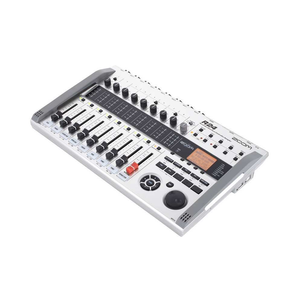 Zoom - R24, Interface, enregistreur et mixeur, 24 pistes, 8 canaux