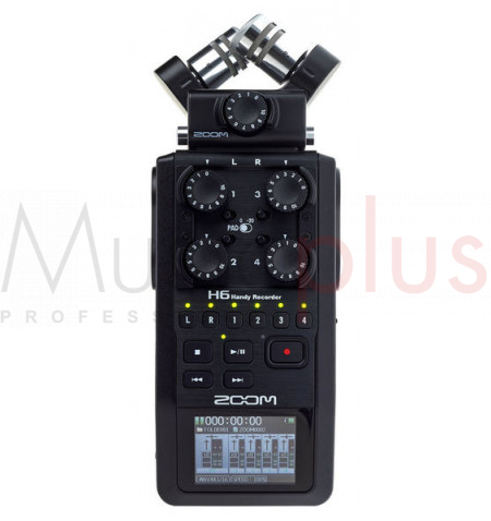 ZOOM H6, MULTI CHANNEL DIGITAL RECORDER Portland Music Co.