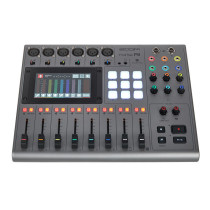 Zoom - PODTRACK P8, Enregistreur et mixeur de podcast, 6 entrées