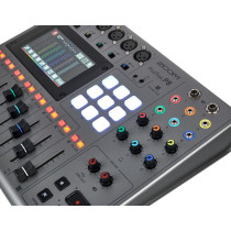 Zoom - PODTRACK P8, Enregistreur et mixeur de podcast, 6 entrées