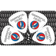 Musicplus - PikCard ®, 4 Médiators Signature Grateful