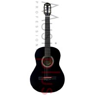 Tenson - SO-100 BK, Sonata Series Classical Guitar 4/4, Black