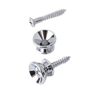 Yellow Parts - EZ1399C, Strap Buttons , Chromed (Pair)