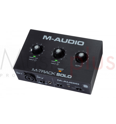 M-Audio - M-Track Solo, USB Audio Interface, 1 In / 2 Out