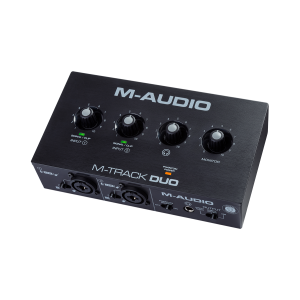 M-Audio - M-Track Duo, USB Audio Interface, 2 In / 2 Out