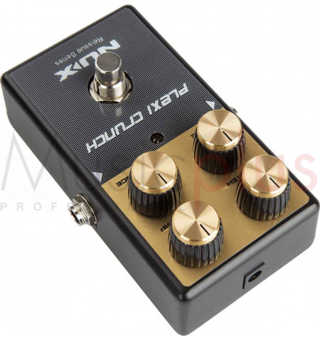 Nux distortion effect pedal for electric guitar.