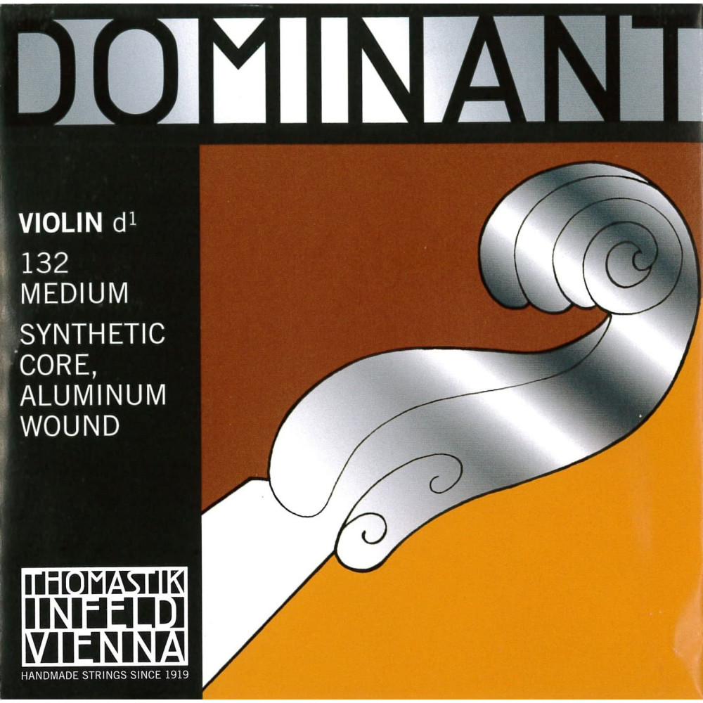Thomastik - Dominant 132, Corde "Ré" Pour Violon, (3éme) Thomastik - Dominant 132, Corde "Ré" Pour Violon, (3éme)
