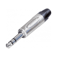 Neutrik - NP3X, 6.35mm Male Stereo Jack Plug