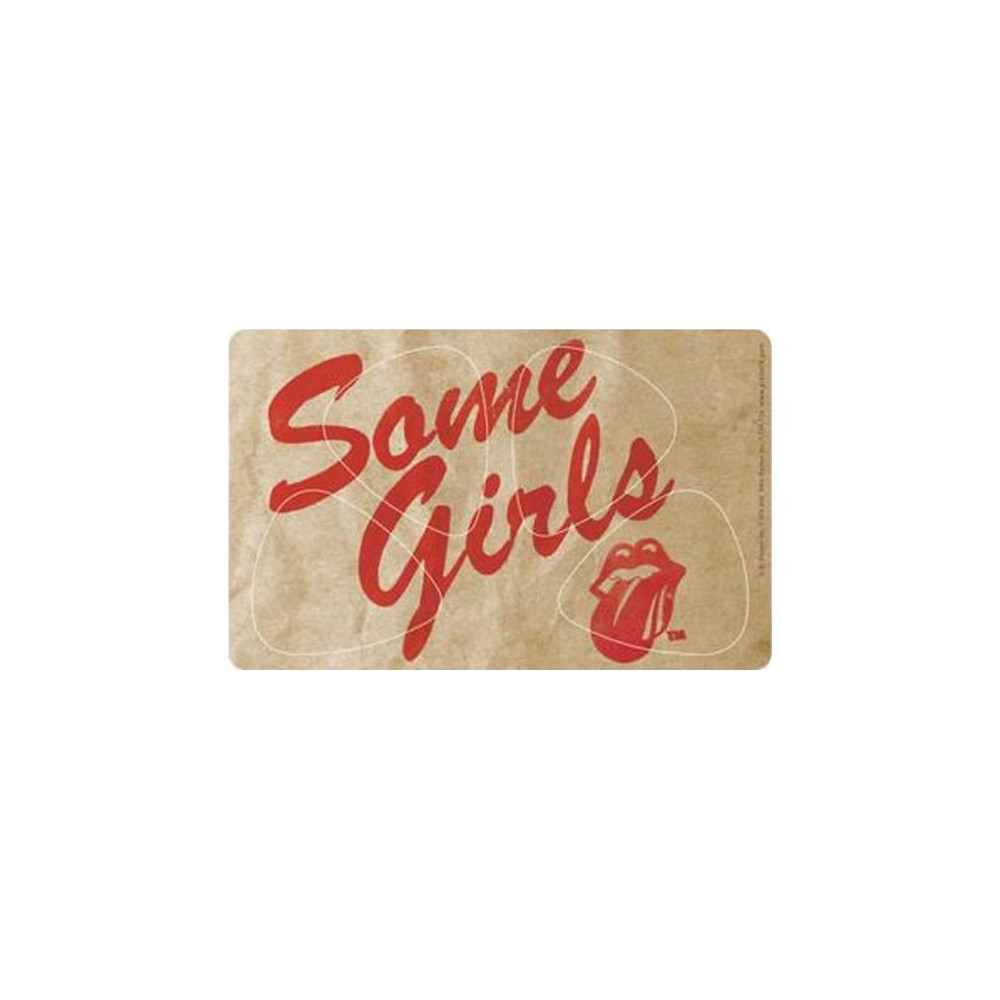 Musicplus - PikCard ®, 4 Médiators Signature The Rolling Stones