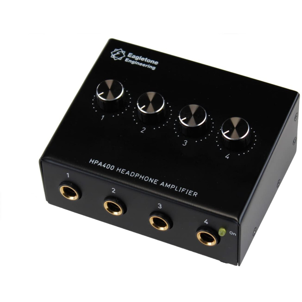 Eagletone - HPA400, Amplificateur de casque 4 canaux Eagletone - HPA400, Amplificateur de casque 4 canaux