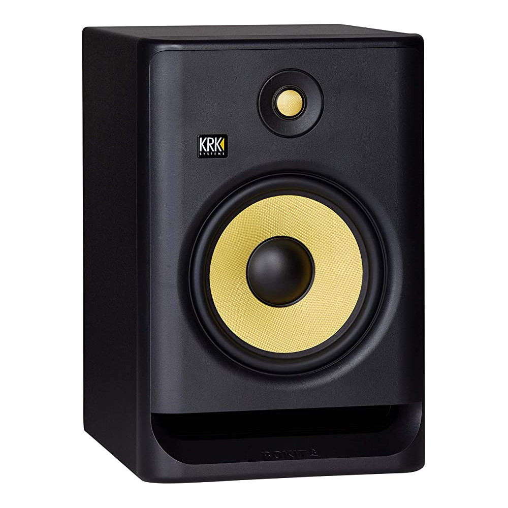 KRK - RP8 G4 RoKit, Enceinte Moniteur de studio actif, Noir (La Pièce)
