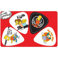 Musicplus - PikCard ®, 4 Médiators Signature The Simpsons