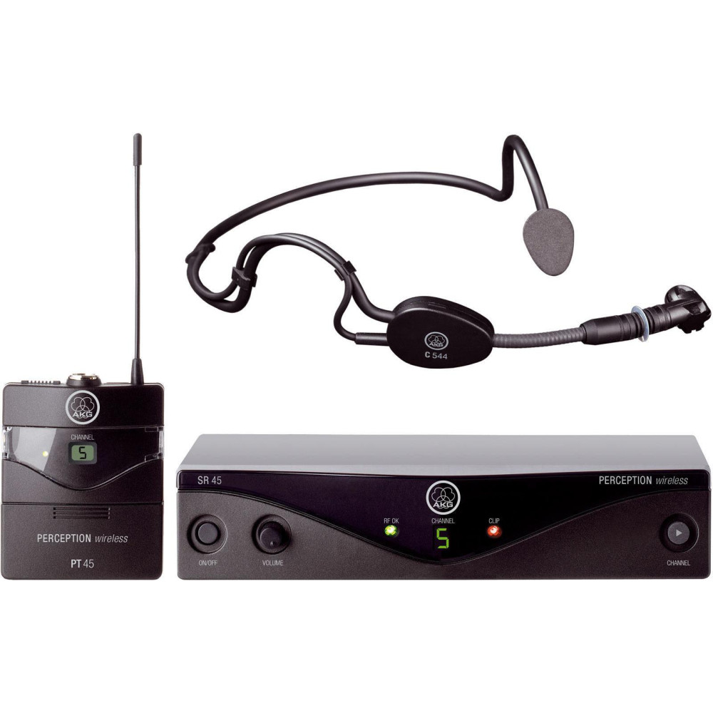 AKG - PW 45, Microphone Serre-tête sans-fil, Set sport B1 AKG - PW 45, Microphone Serre-tête sans-fil, Set sport B1