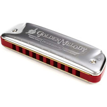 Hohner - M542086X, Harmonica Golden Melody G en Tonalité SOL