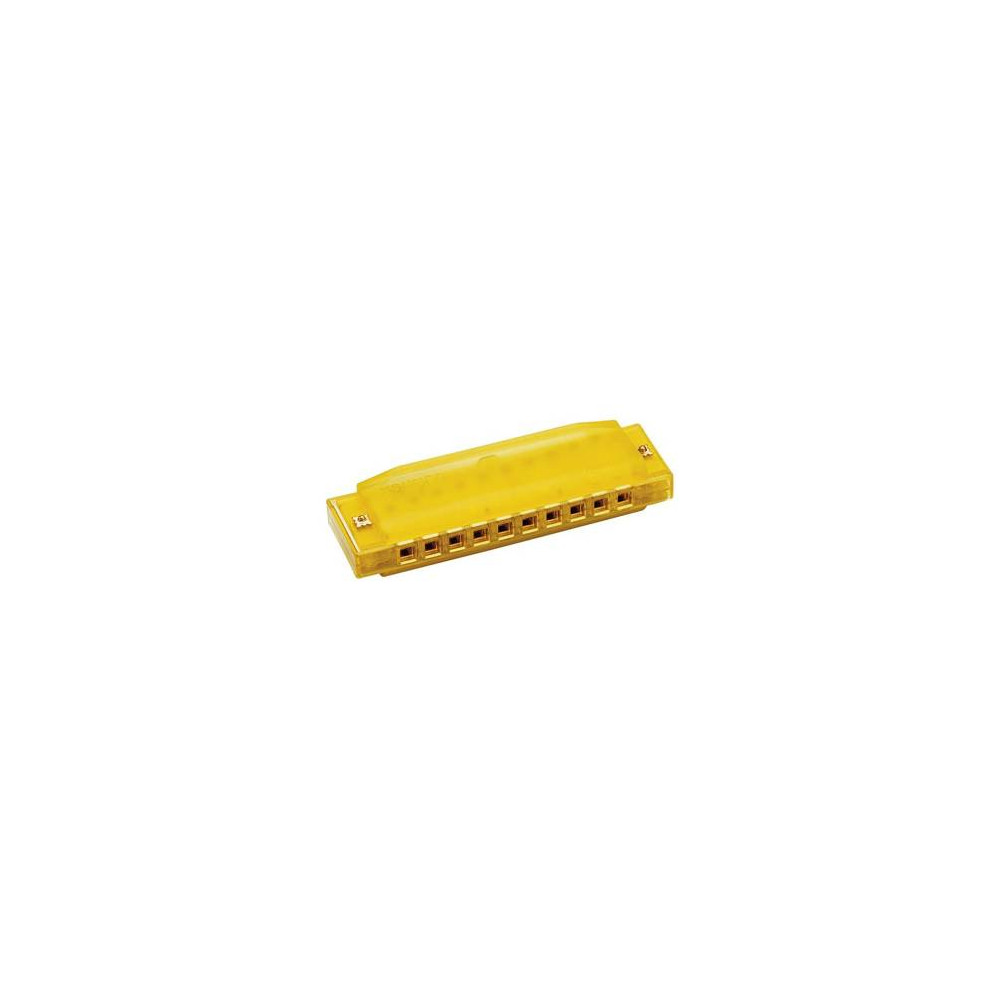 Hohner - M1110Y, Harmonica diatonique Translucide en Do (C), Jaune Hohner - M1110Y, Harmonica diatonique Translucide en Do (C), Jaune