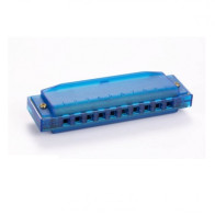 Hohner - M1110B, Translucent Diatonic Harmonica in C, Blue