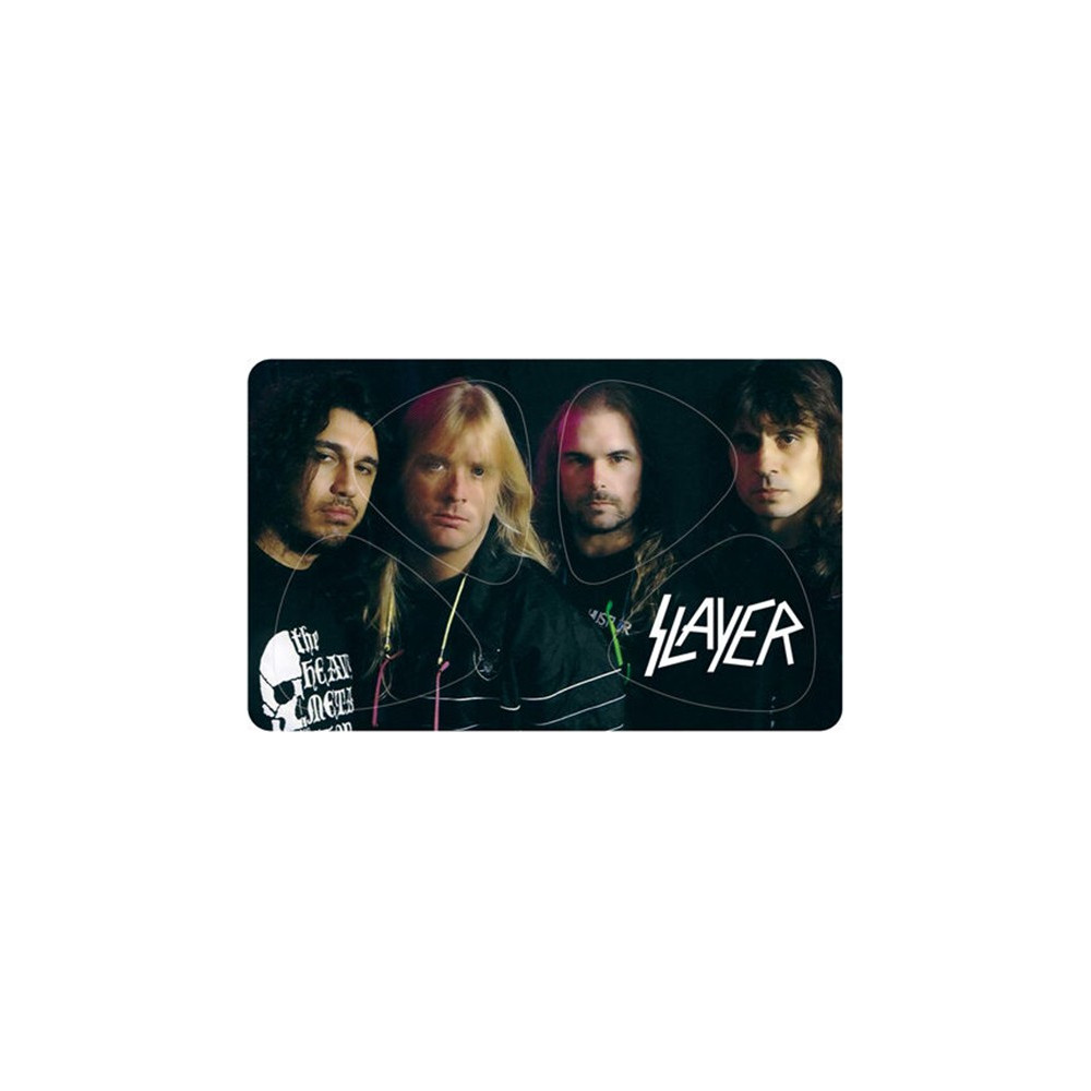 Musicplus - PikCard ®, 4 Slayer's Signature Picks Musicplus - PikCard ®, 4 Slayer's Signature Picks