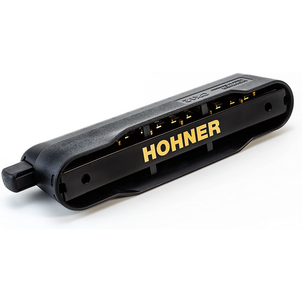 Buy Hohner CX-12, Black, 12 Hole Chromatic Harmonica Online - Supraa