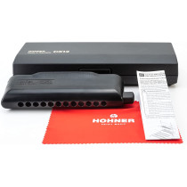 Hohner - M754500, Chromatica Harmonica CX12 en Do (C), Noire