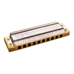 Hohner - M200508X, Marine Band Deluxe Harmonica, G-Key