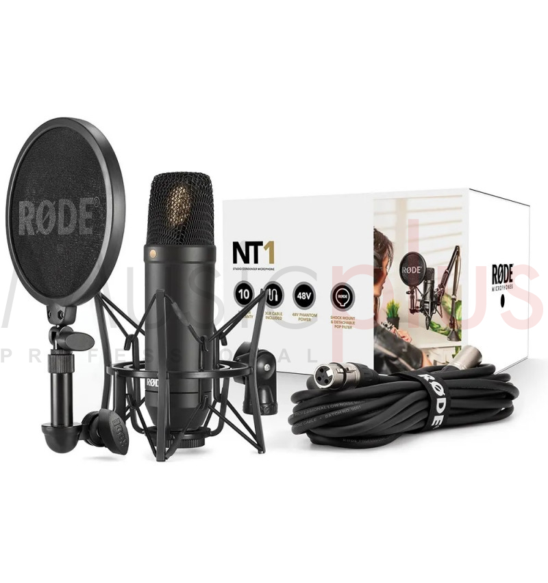  Rode NT1-A-MP Stereo Studio Vocal Cardioid Condenser Microphone  : Musical Instruments