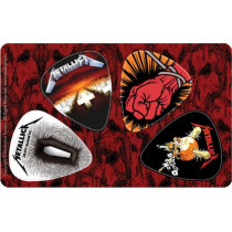 Musicplus - PikCard ®, 4 Médiators Signature Metallica
